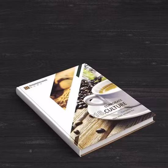 Modelo de Empresa de Impressão de Dobra Acordeão Design de Brochura de Alimentos